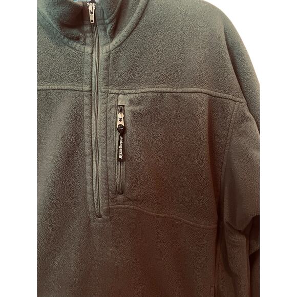 PATAGONIA MENS SYNCHILLA 1/2 ZIP FLEECE PULLOVER ARMY GREEN SIZE M STY# 25530 - Picture 3 of 12
